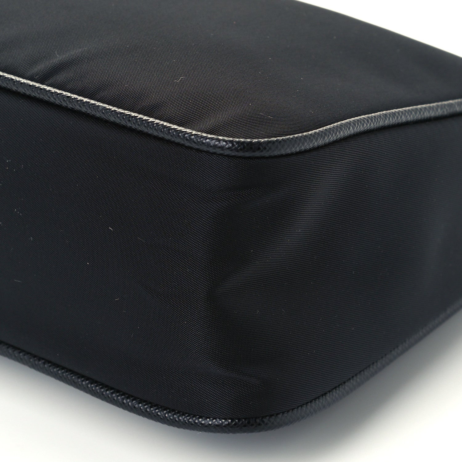 Prada Tessuto Nylon Saffiano Mini Re-Edition 2005 Bag Black 11 of 11