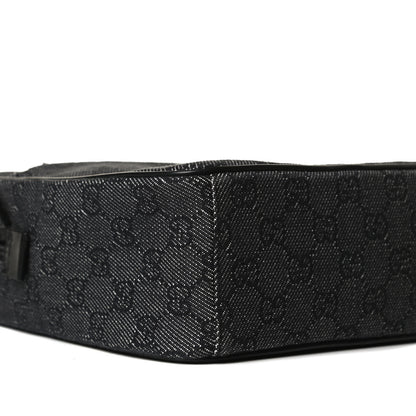 Gucci GG Monogram Flight Small Crossbody Bag Black 9 of 14