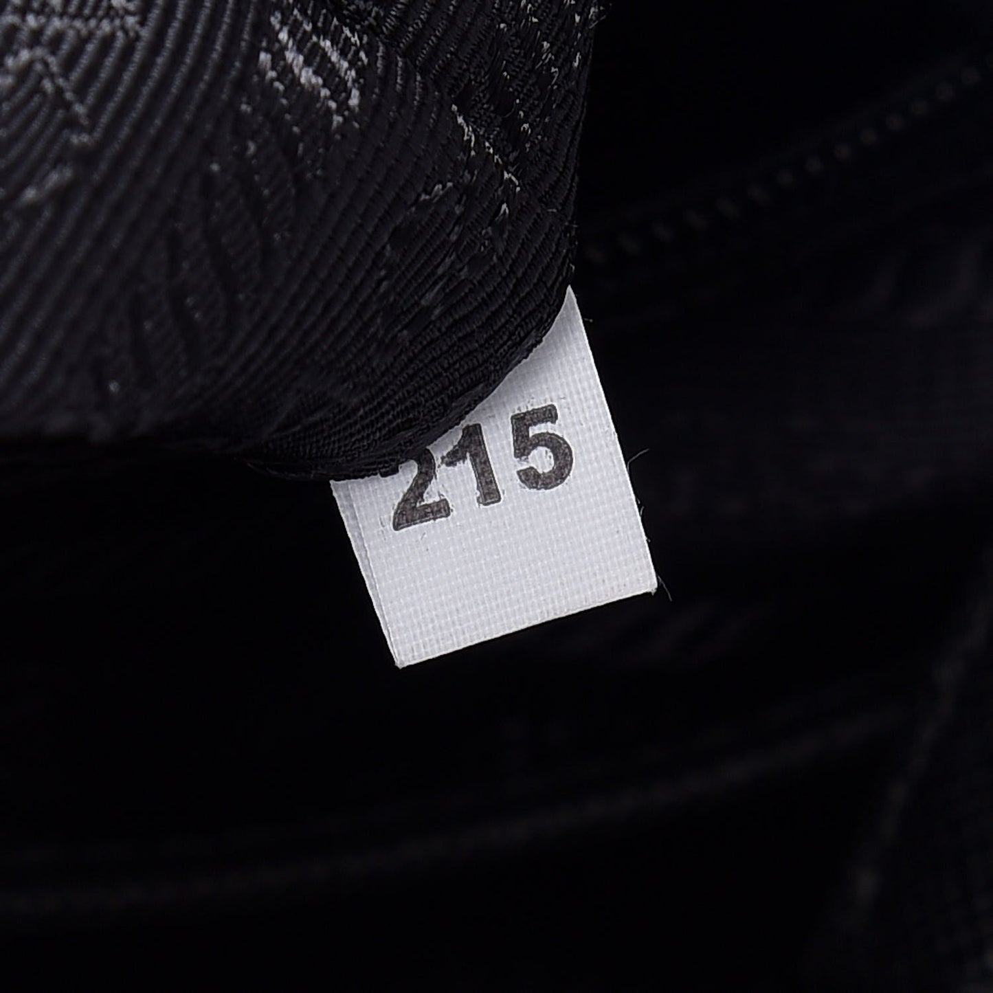 Tessuto Nylon Saffiano Medium Backpack Black