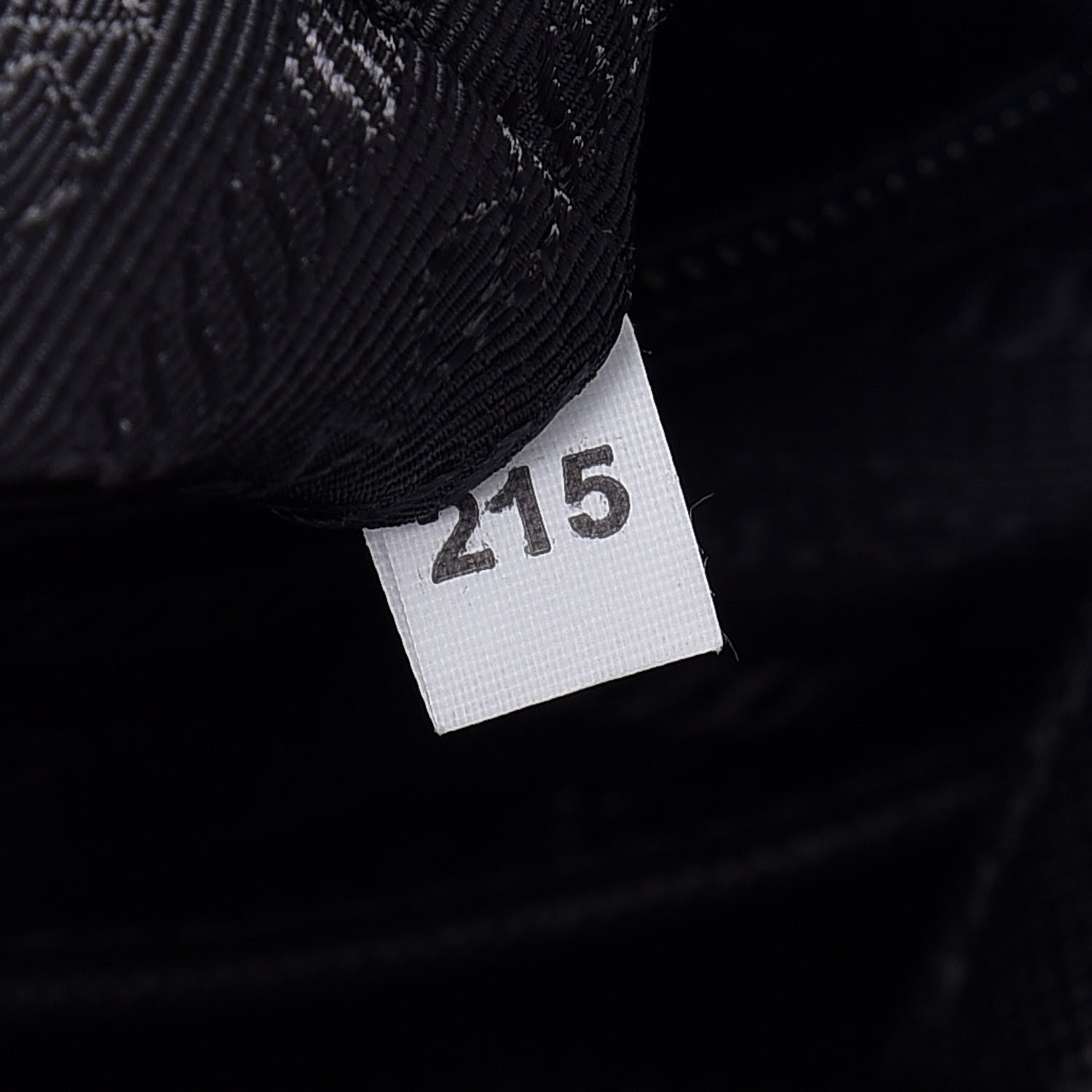 Prada Tessuto Nylon Saffiano Medium Backpack Black 8 of 8