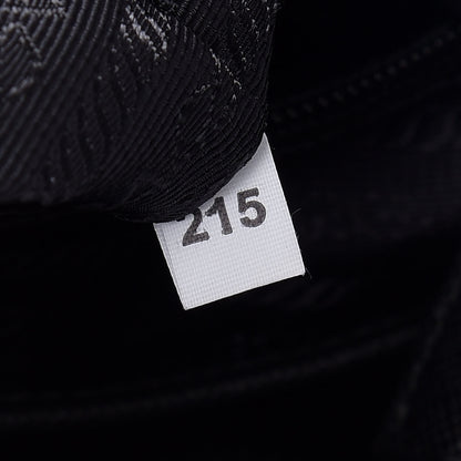 Prada Tessuto Nylon Saffiano Medium Backpack Black 8 of 8