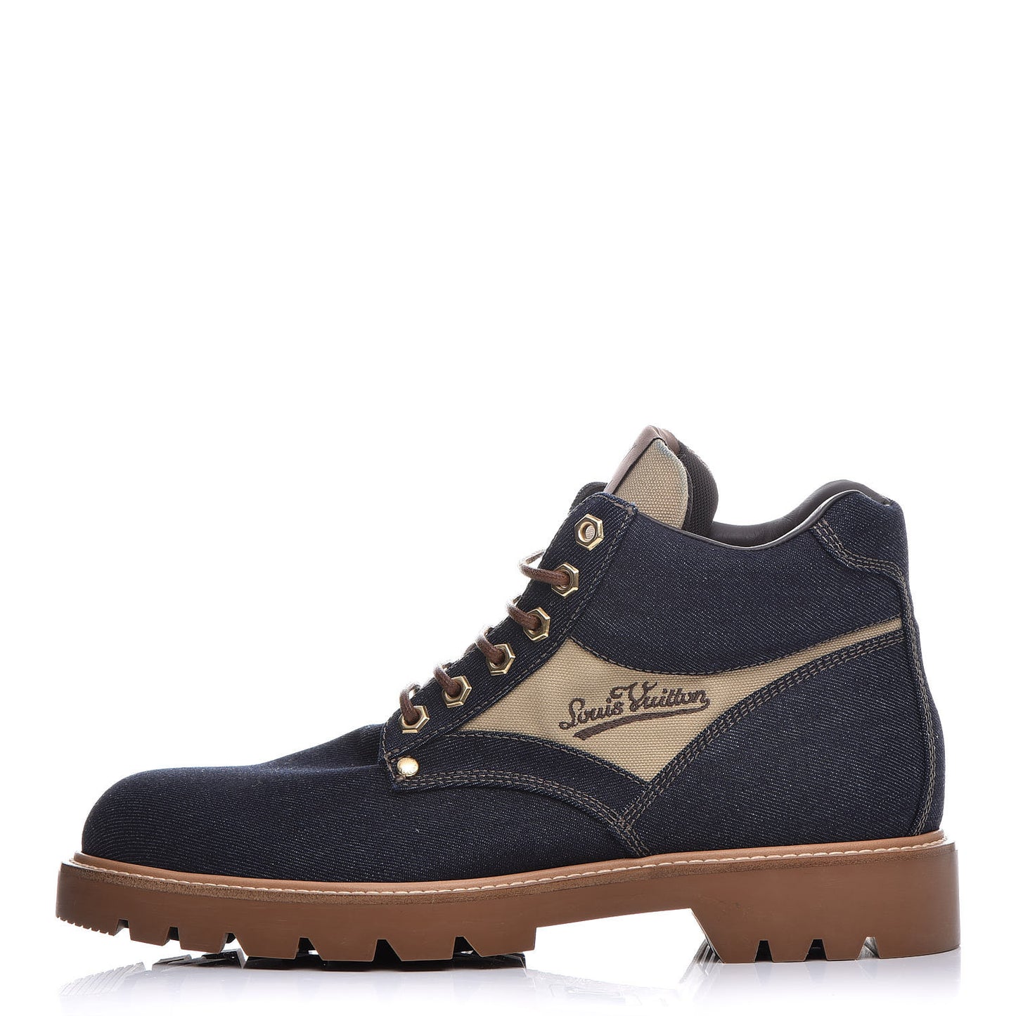Denim Mens Oberkampf Ankle Boots 8 Marine