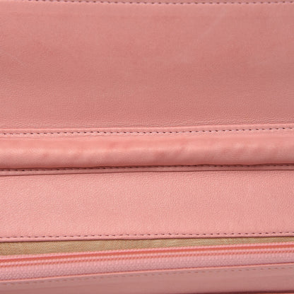 Chanel Caviar Timeless CC Wallet On Chain WOC Pink 9 of 12