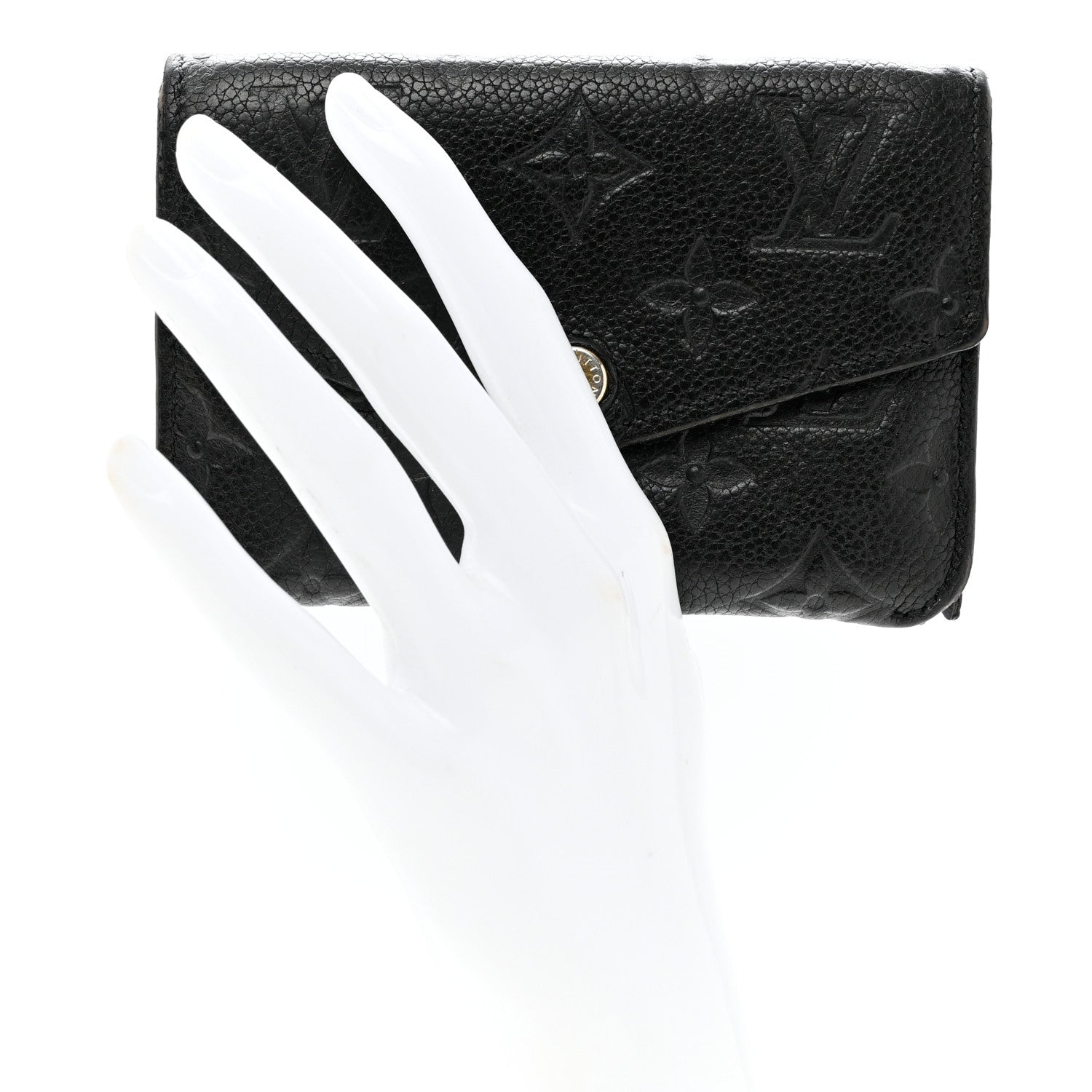 Louis Vuitton Empreinte Key Pouch Black 2 of 9