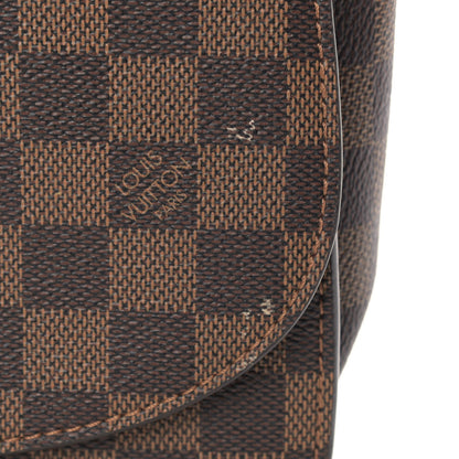 Louis Vuitton Damier Ebene Cuir Taurillon Wight Bordeaux 12 of 12