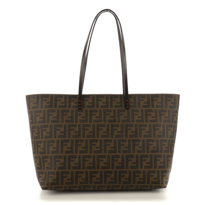 Fendi Zucca Spalmati Medium Roll Tote Tobacco Papavero 1 of 9