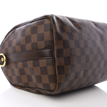 Louis Vuitton Damier Ebene Speedy Bandouliere 25 5 of 8