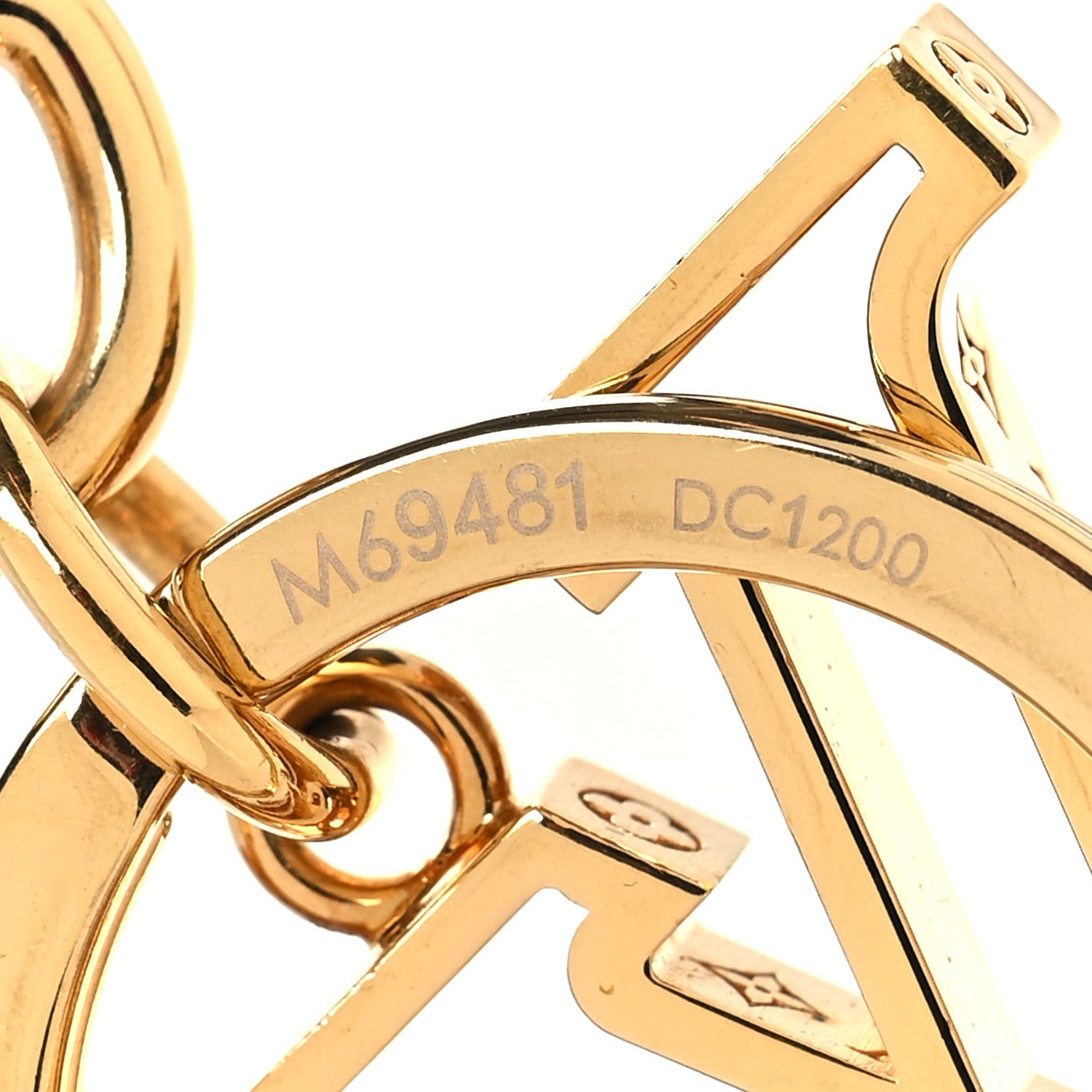 Louis Vuitton Millionaires Bag Charm Key Holder Gold 5 of 6