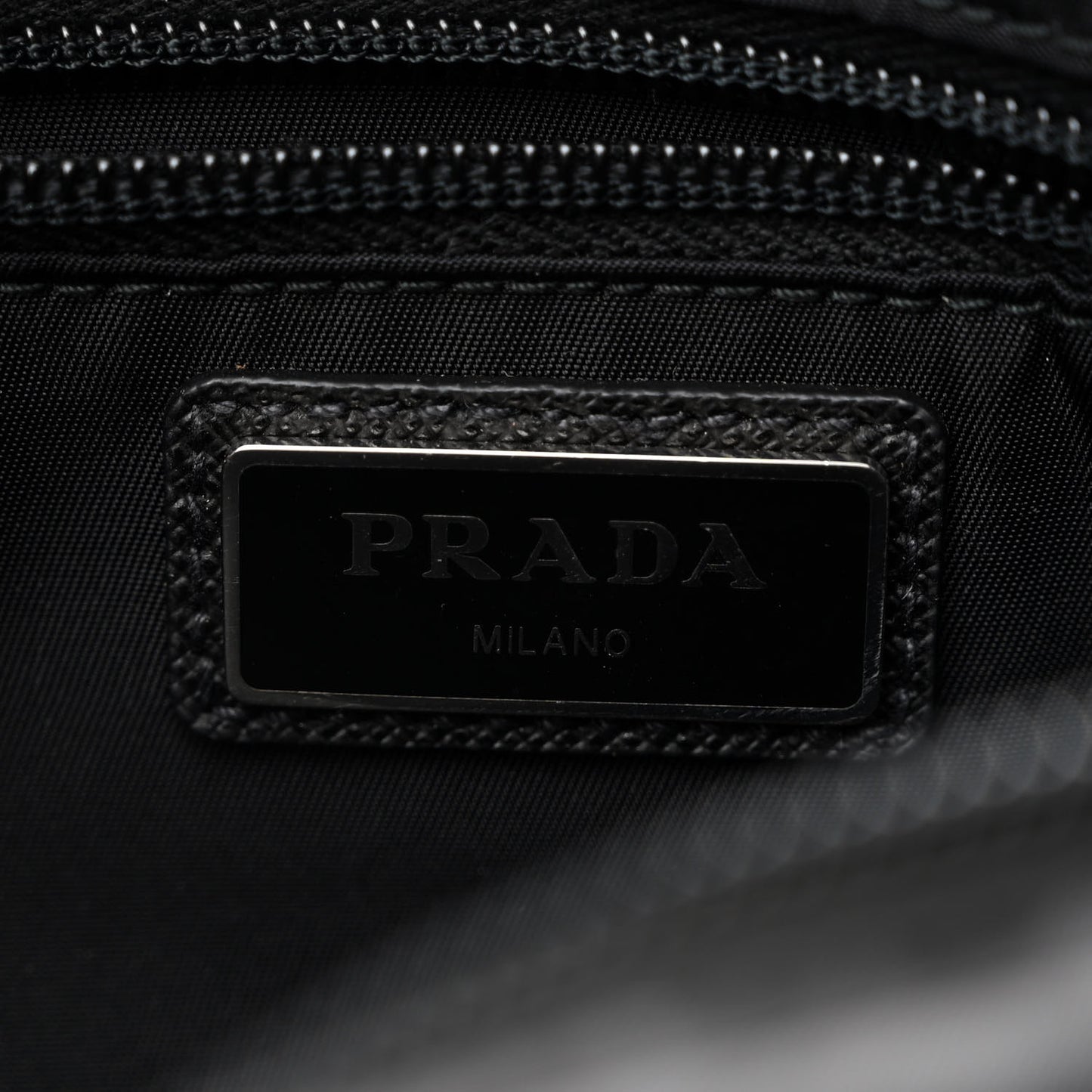 Tessuto Nylon Belt Bag Black
