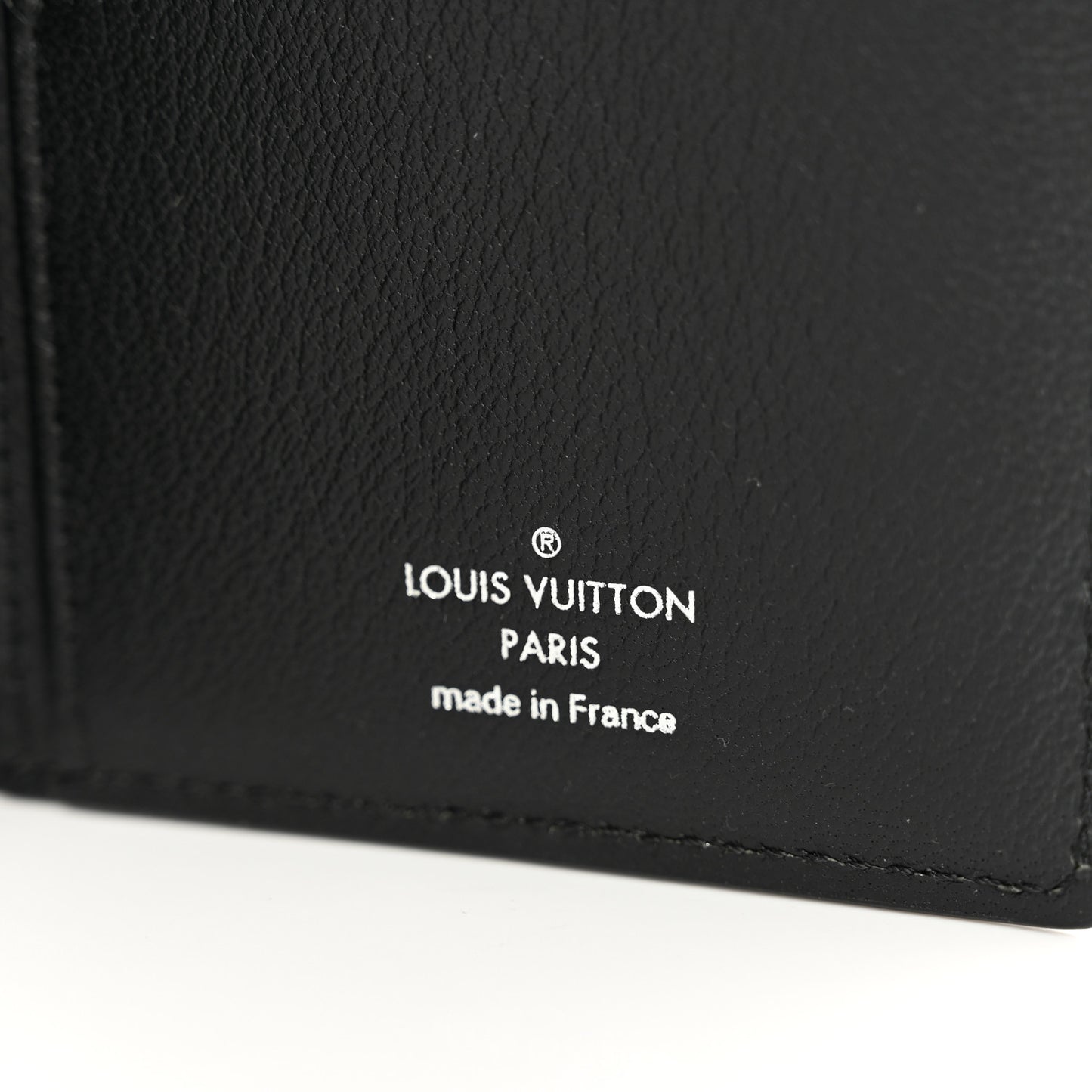 Crocodile Ostrich Monogram Eclipse Brazza Wallet Black