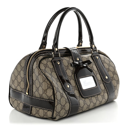 Gucci GG Plus Boston Vanity Bag Brown 3 of 11