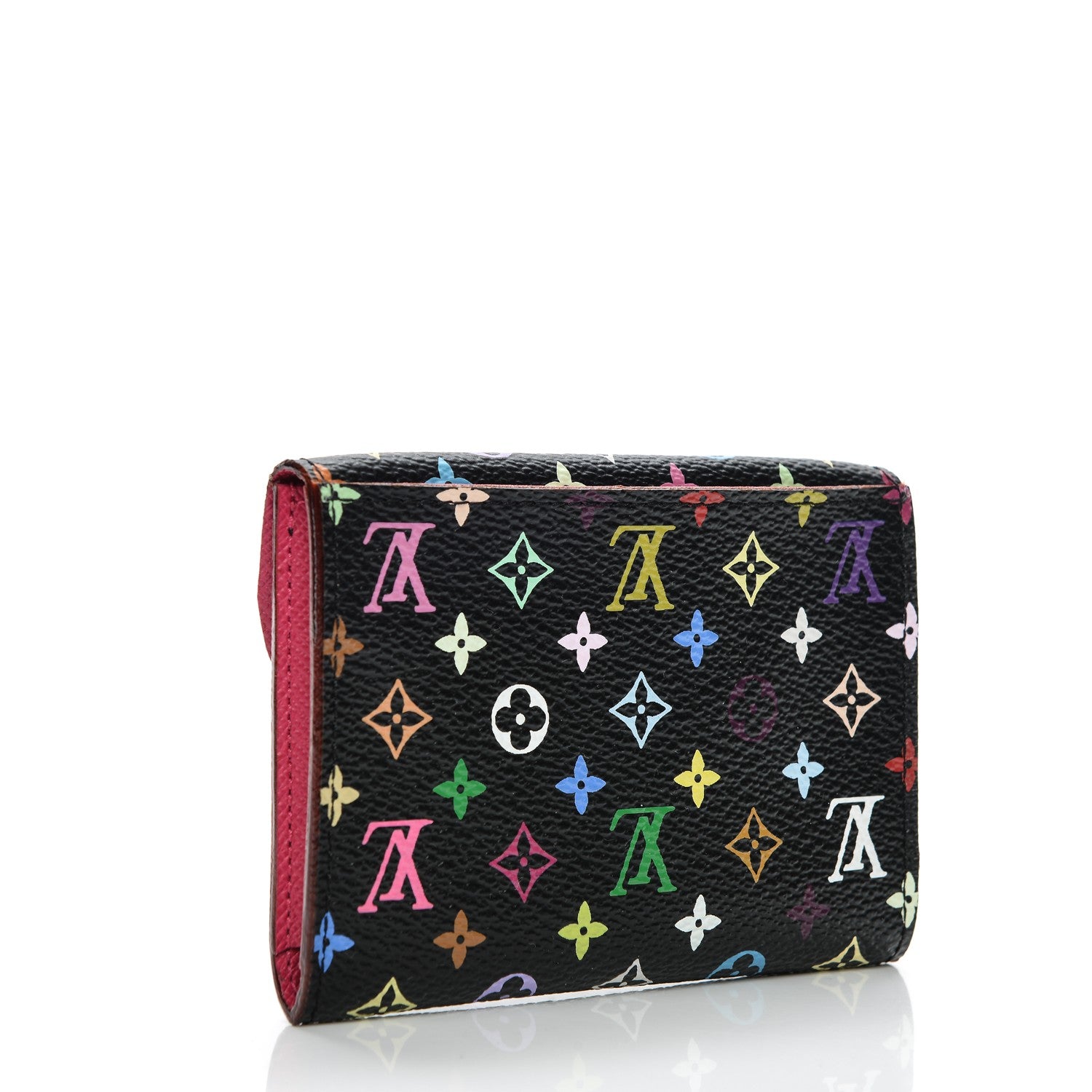 Louis Vuitton Monogram Multicolor Business Card Holder Black Grenade 3 of 6