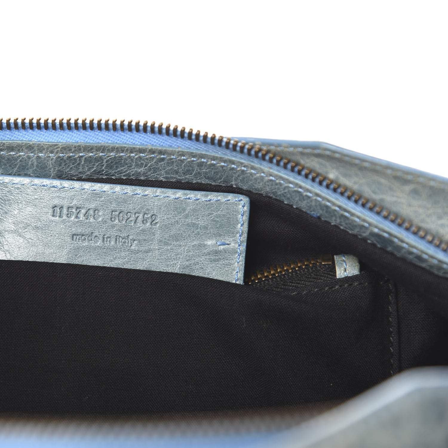 Balenciaga Agneau Classic Hardware S Cityky Blue 10 of 11