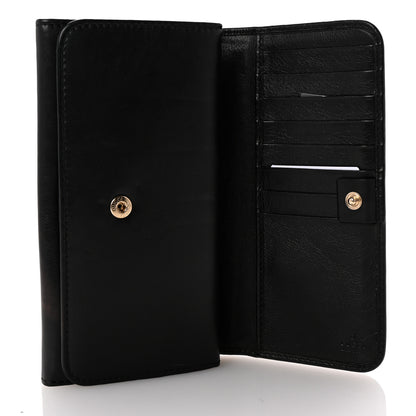 Gucci Calfskin Britt Continental Wallet Black 5 of 9