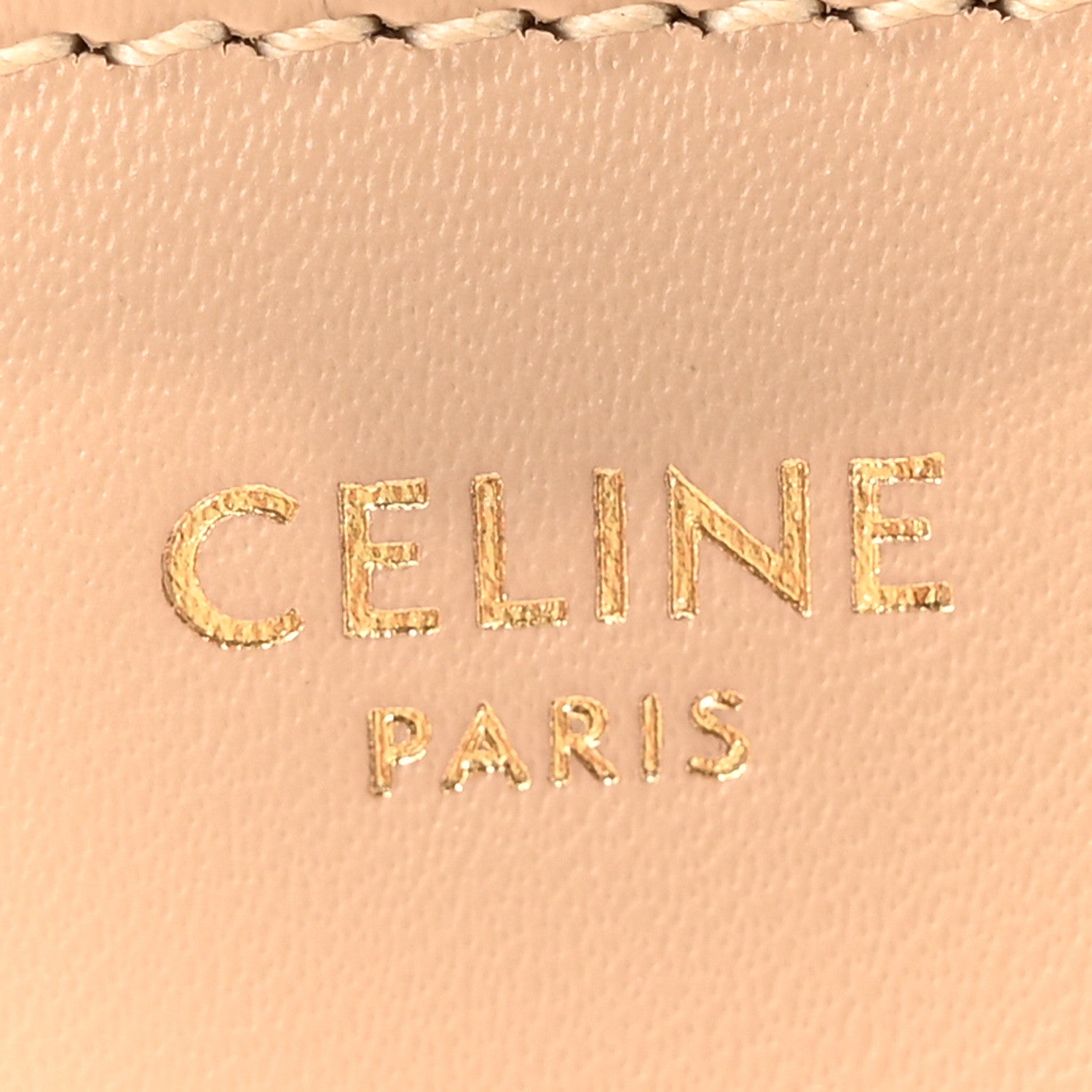 Celine Satinated Calfskin Small 16 Top Handle Bag Nude 6 of 10
