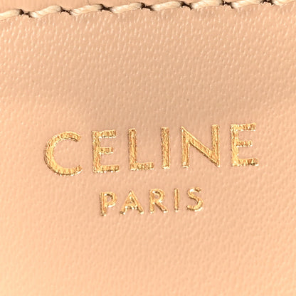 Celine Satinated Calfskin Small 16 Top Handle Bag Nude 6 of 10