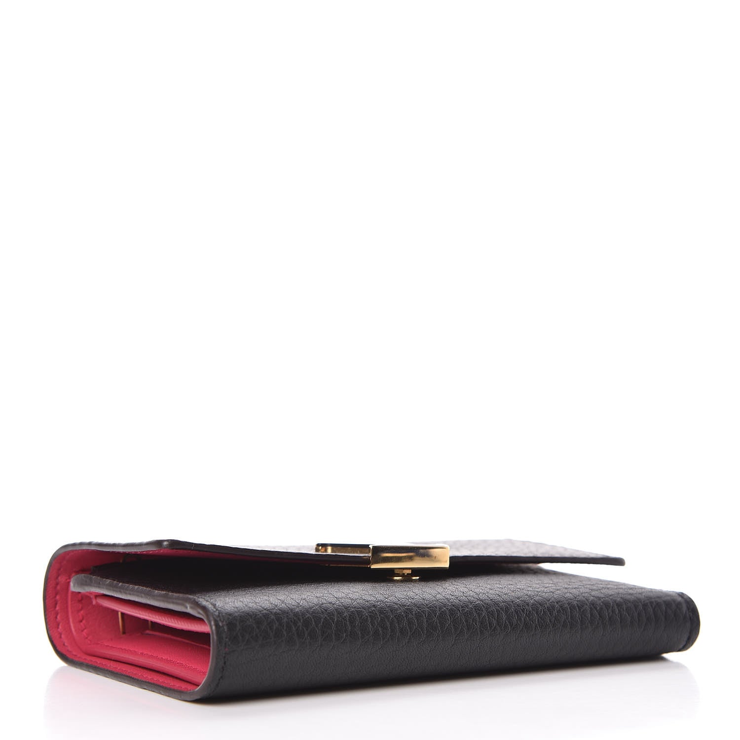 Louis Vuitton Taurillon Capucines Compact Wallet Black 4 of 12