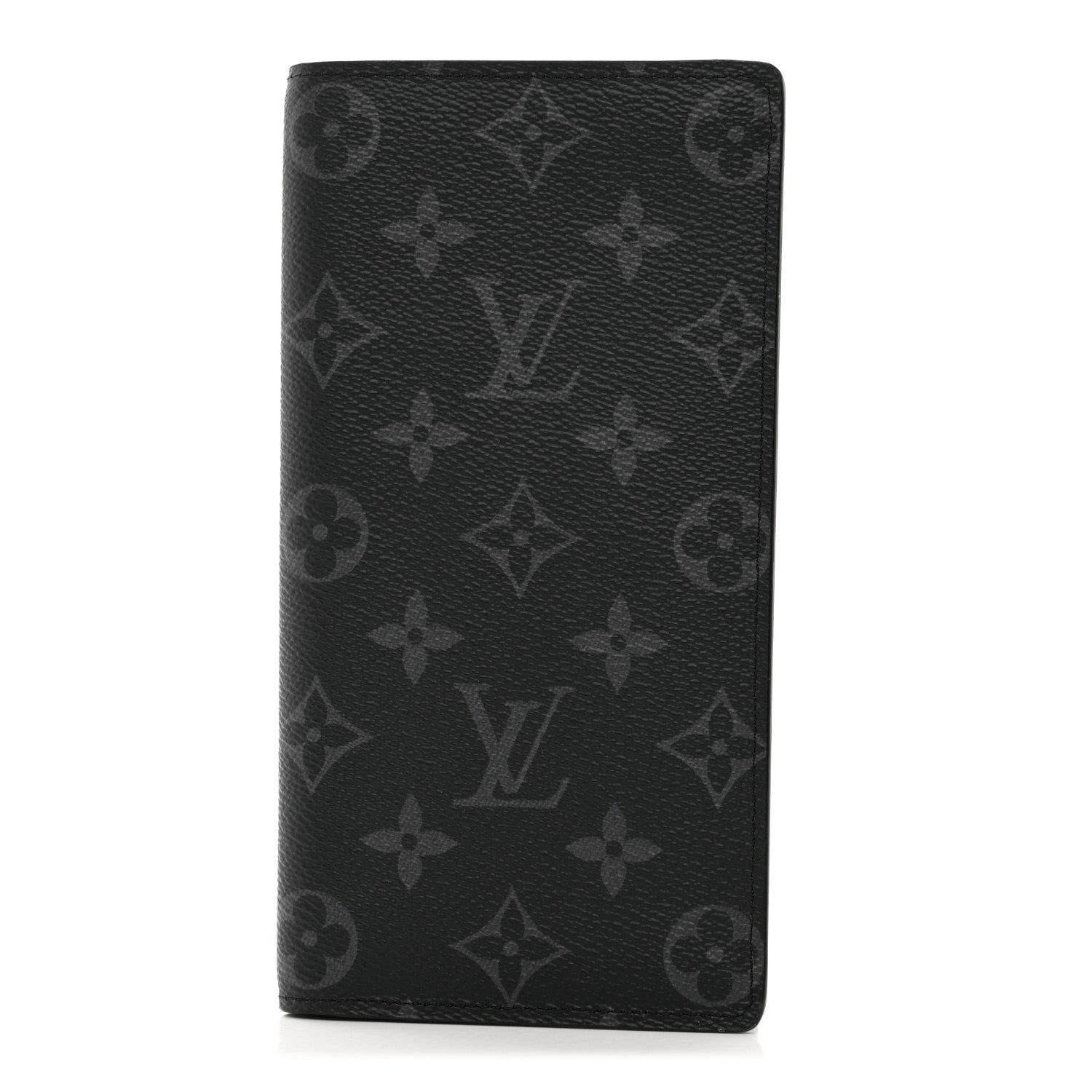 Louis Vuitton Monogram Eclipse Brazza Wallet 1 of 6