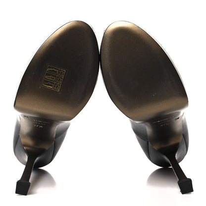 Saint Laurent Vernigolf Tribtoo 105 Platform Pumps 37.5 Black 5 of 8