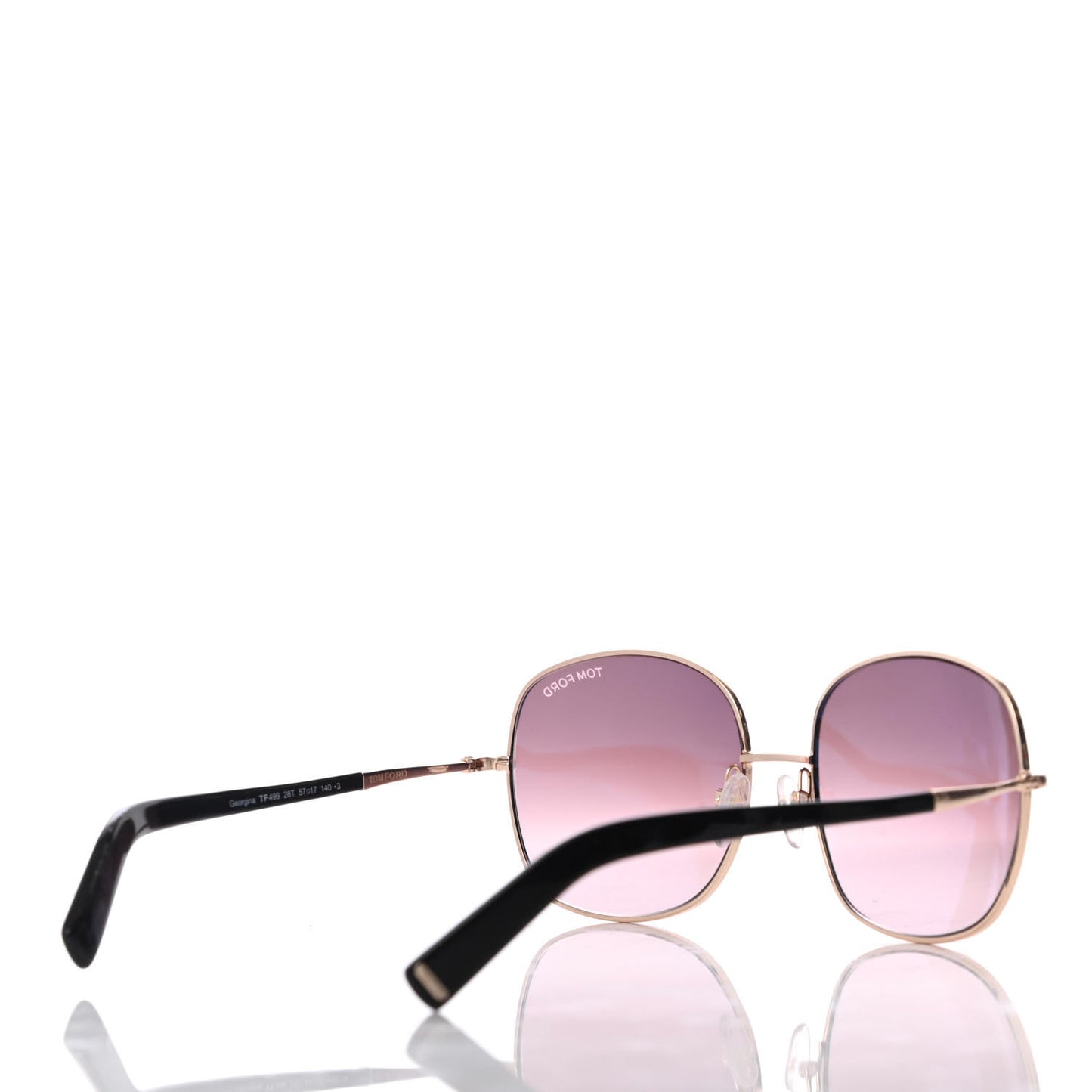 Acetate Georgina Sunglasses TF499 Purple