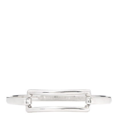 Tiffany Sterling Silver Rectangle Bangle Bracelet 1 of 6