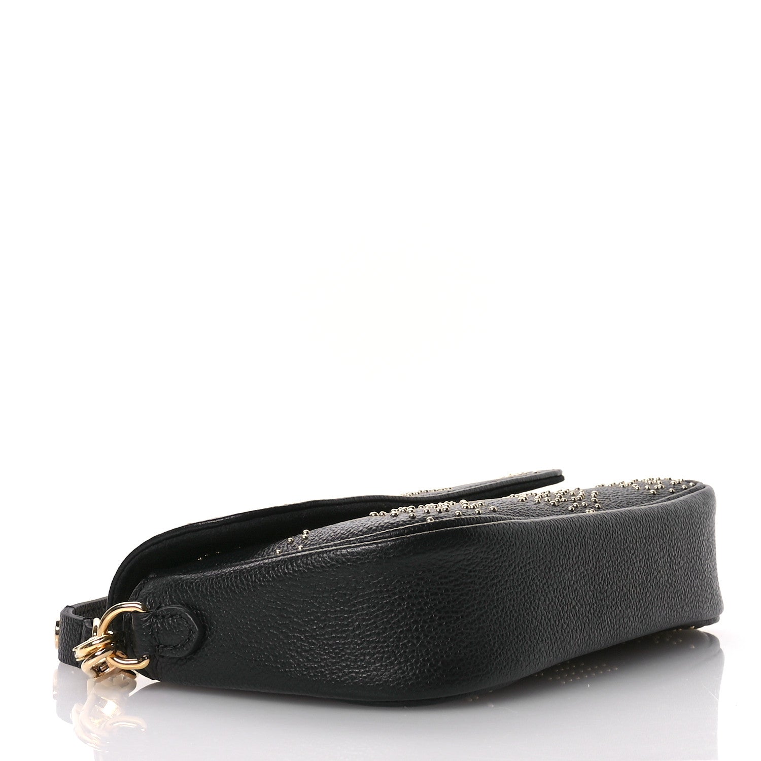 Louis Vuitton Empreinte Giant Studded Ivy Wallet On Chain Black 4 of 9