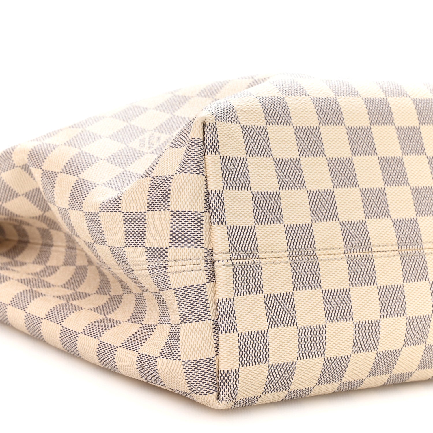 Louis Vuitton Damier Azur Graceful MM Rose Ballerine 10 of 12