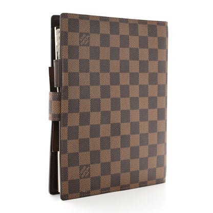 Louis Vuitton Damier Ebene Large Ring Agenda Cover 3 of 6