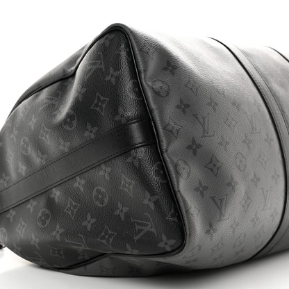 Louis Vuitton Reverse Monogram Eclipse Keepall Bandouliere 50 8 of 18