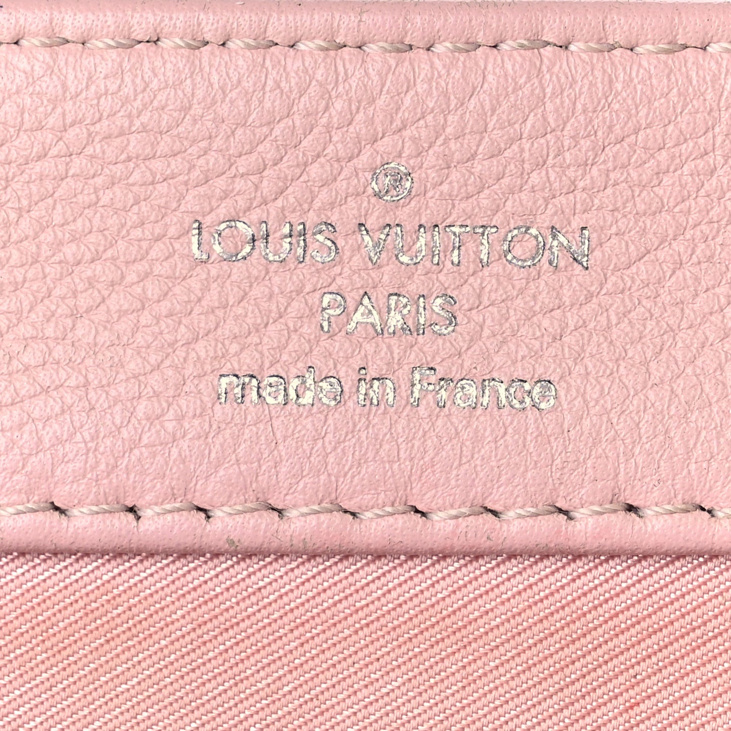 Calfskin Lockme II Chain Bag BB Rose Ballerine