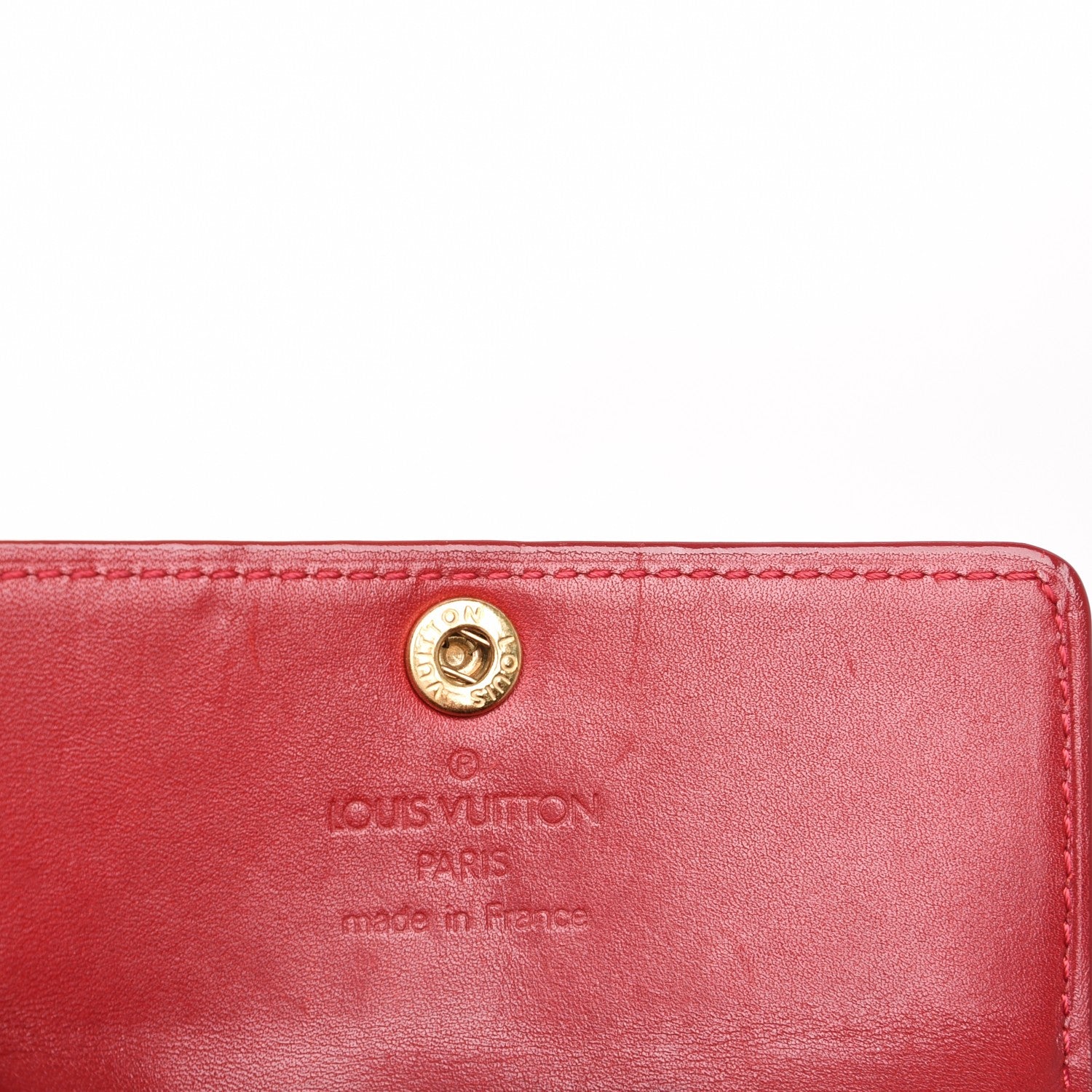 Louis Vuitton Vernis Ludlow Wallet Pomme D'Amour 5 of 10