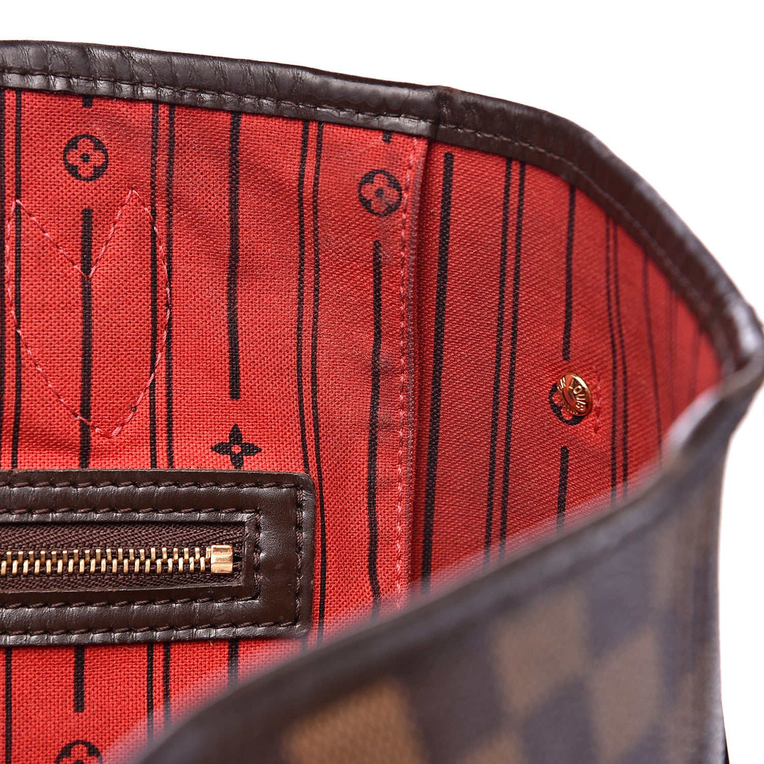 Louis Vuitton Damier Ebene Neverfull GM 19 of 22