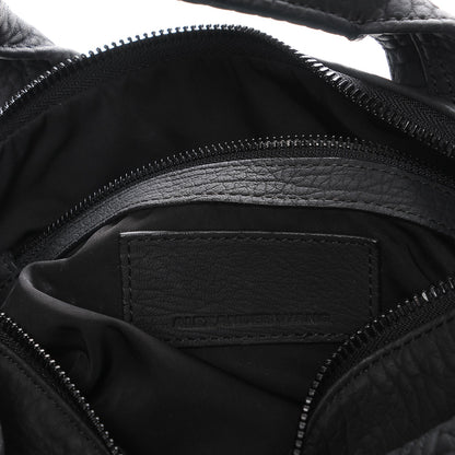 Alexander Wang Pebbled Lambskin Rocco Matte Black Iridescent Hardware 7 of 12