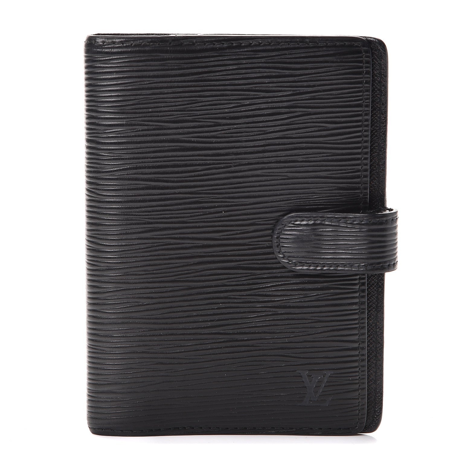 Louis Vuitton Epi Small Ring Agenda Cover Black 1 of 10