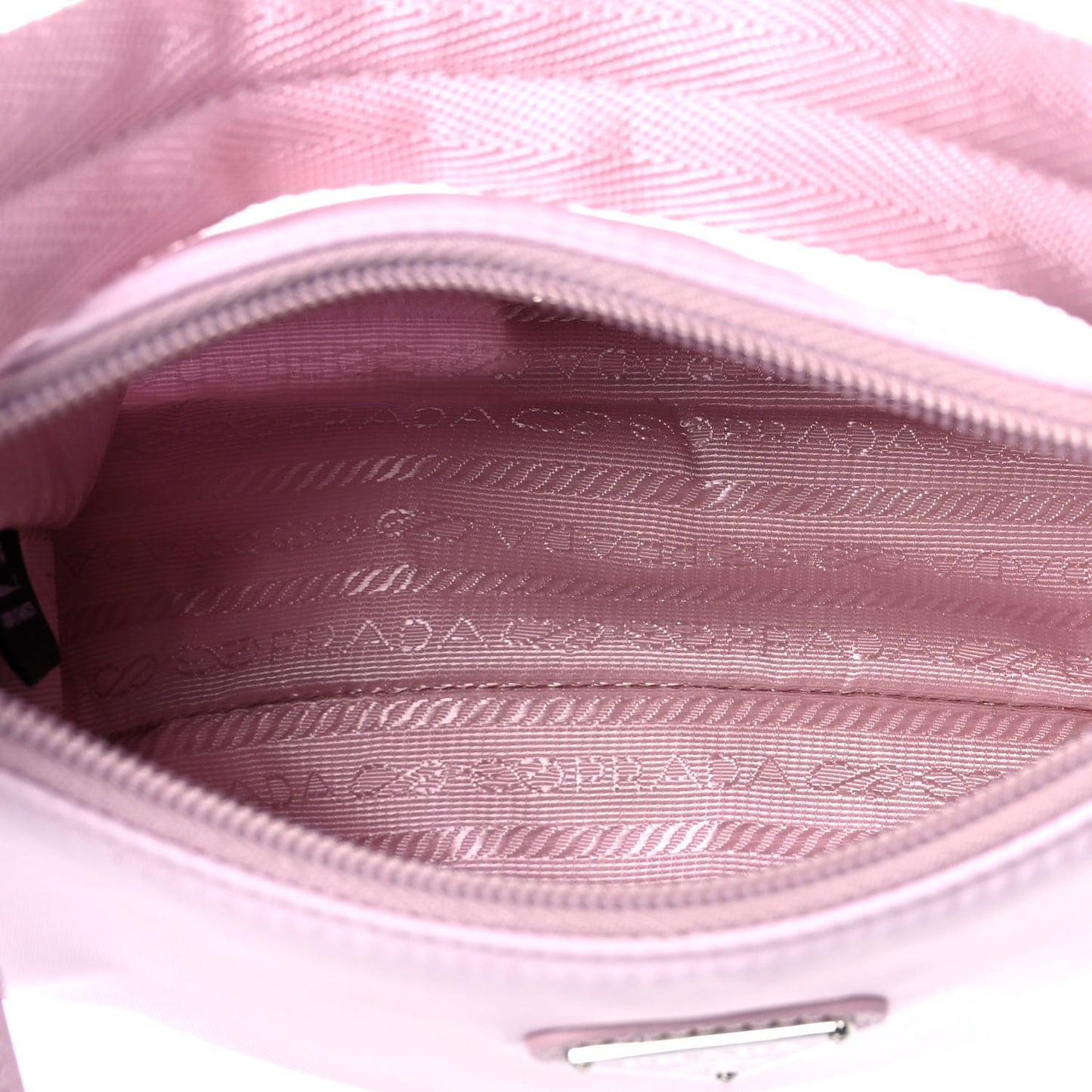 Tessuto Nylon Mini Re-Edition 2000 Bag Alabastro