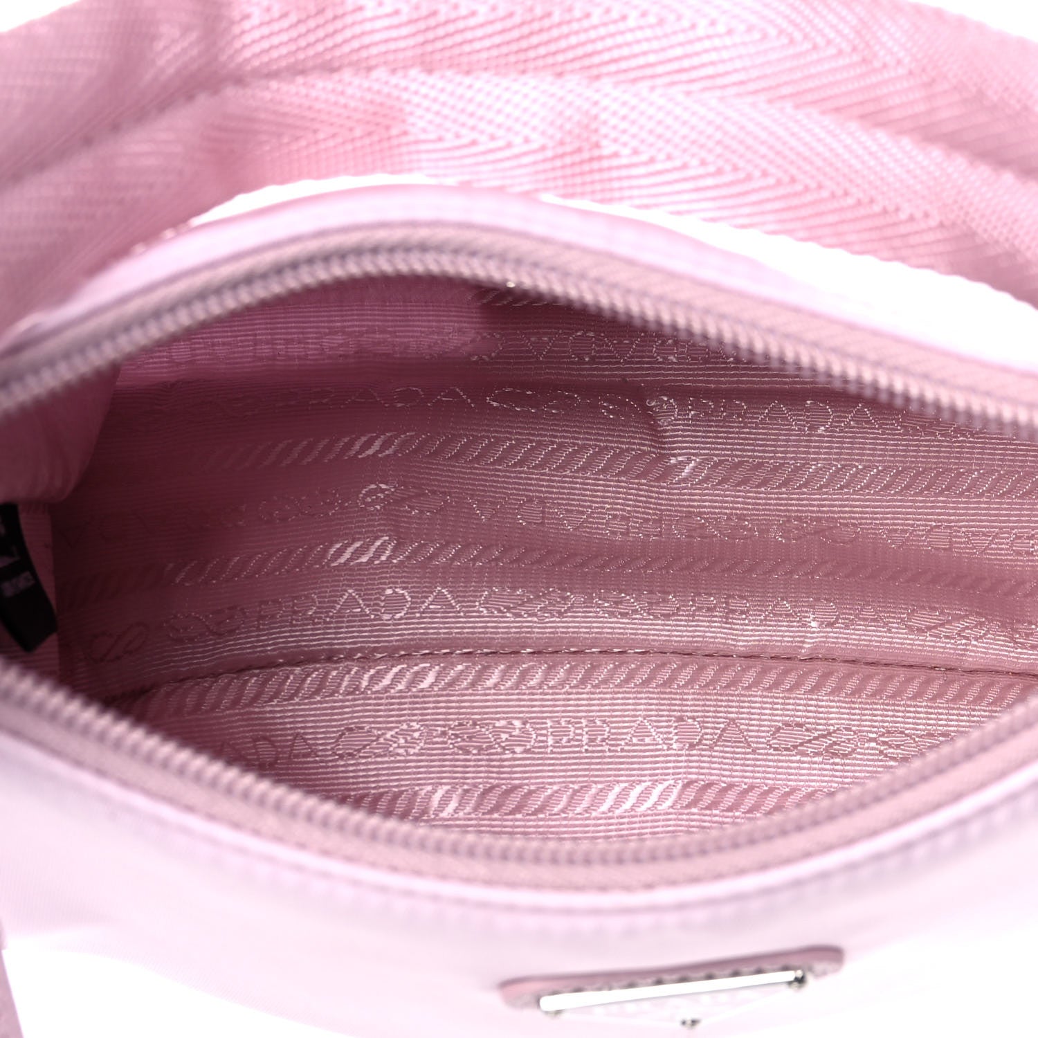 Prada Tessuto Nylon Mini Re-Edition 2000 Bag Alabastro 5 of 9