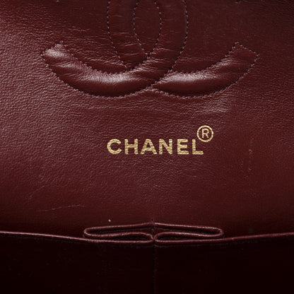 Chanel Lambskin Quilted Medium Double Flap Black 6 of 15