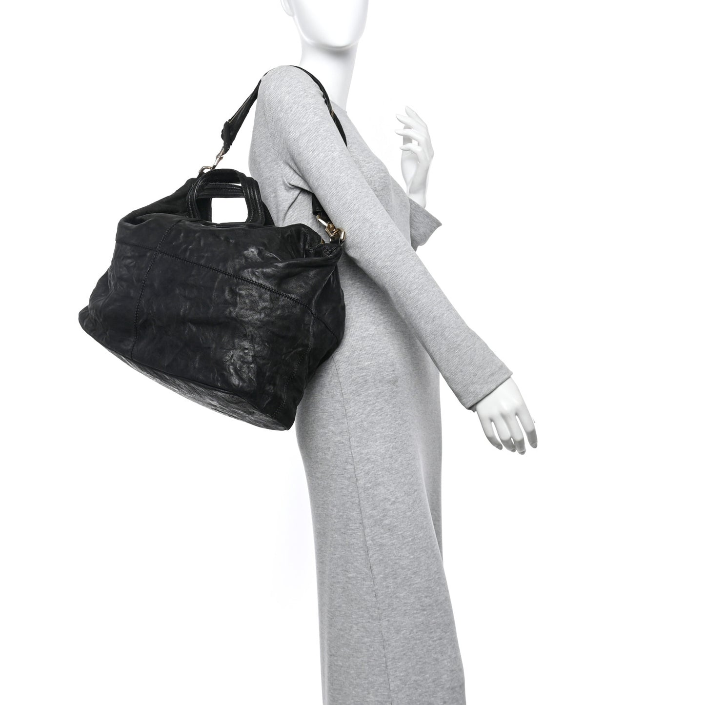 Tumbled Sheepskin Large Nightingale Black