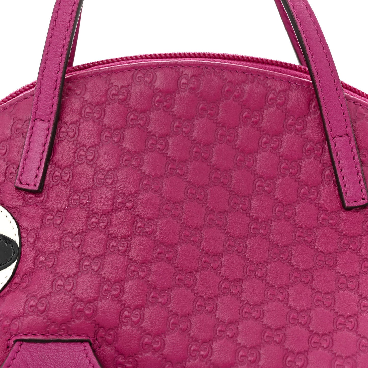 Guccissima Childrens Frog Tote Purple