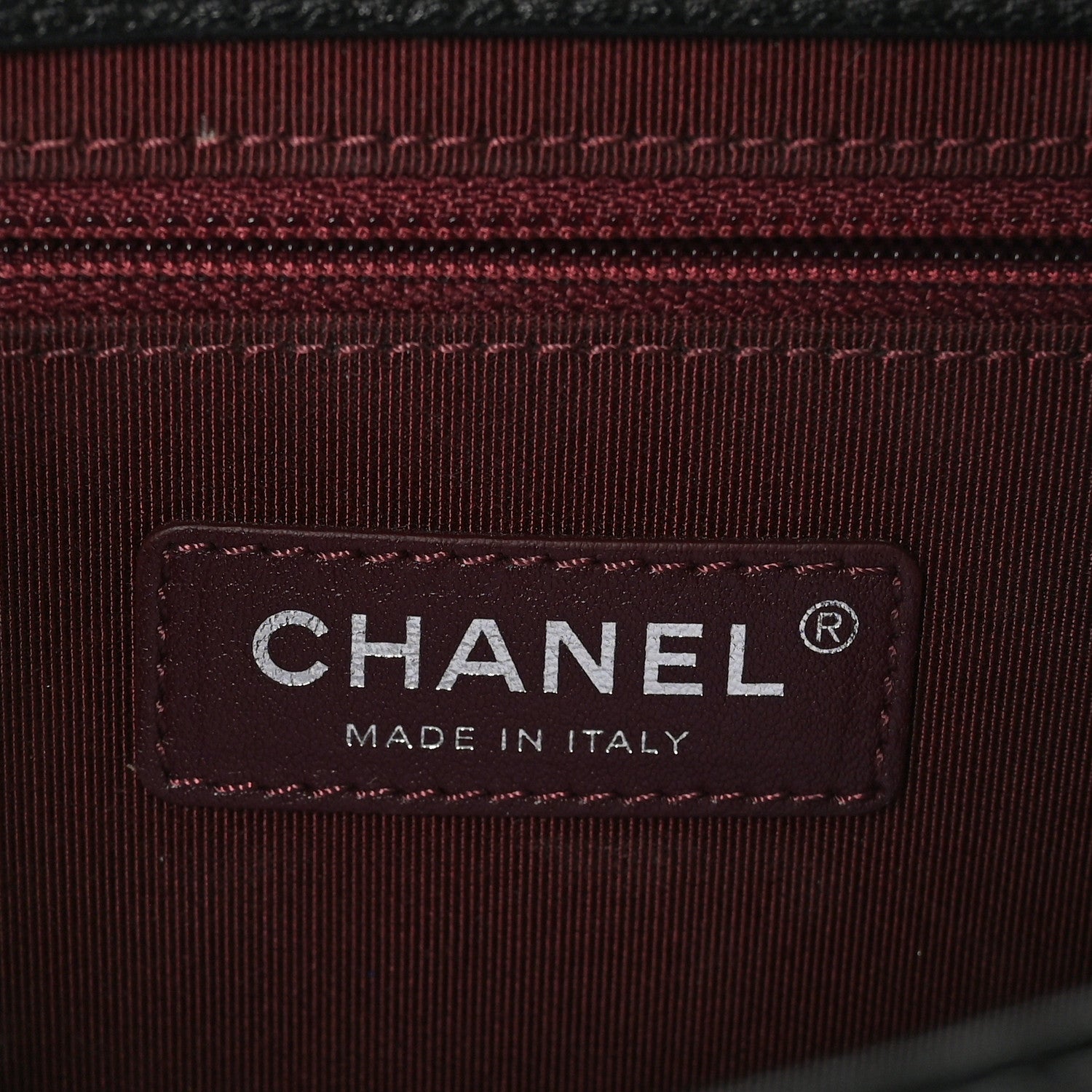 Chanel Goatskin Quilted Small CC University Top Handle Flap Black 6 of 10
