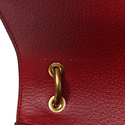 Gucci GG Supreme Monogram Small Queen Margaret Top Handle Bag Red 10 of 10