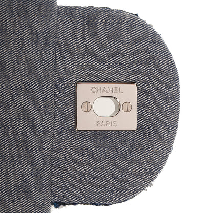 Chanel Patchwork Jumbo Single Flap Blue 9 of 9