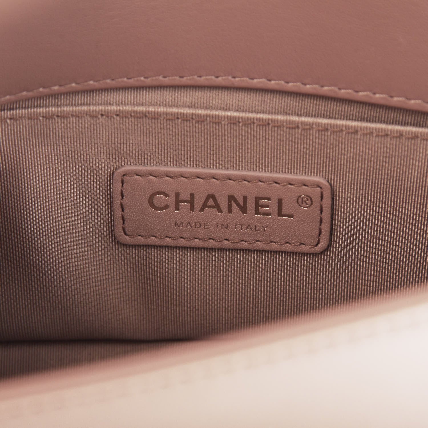 Chanel Lambskin Quilted Small Boy Flap Beige 6 of 11
