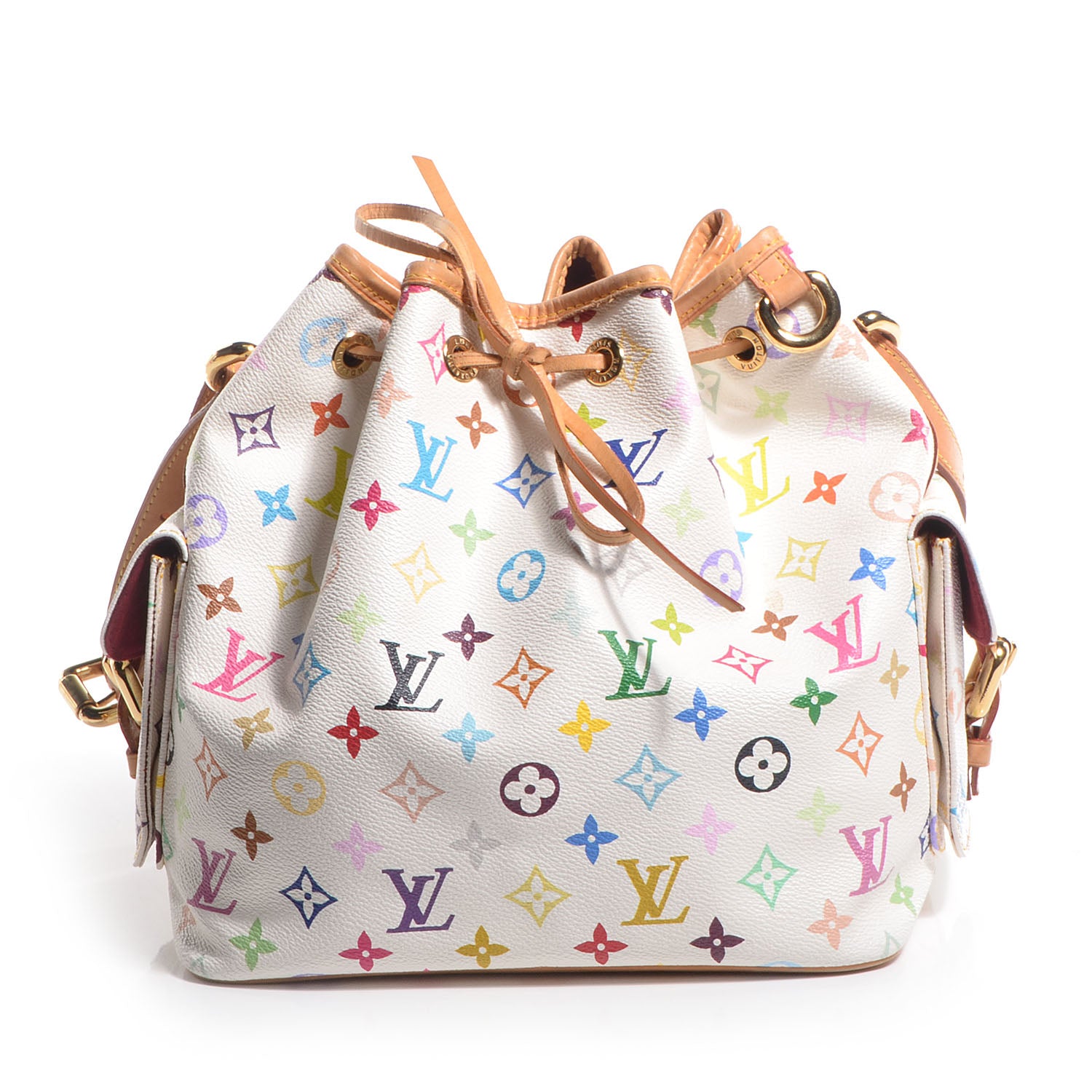 Louis Vuitton Monogram Multicolor Petit Noe White 1 of 6