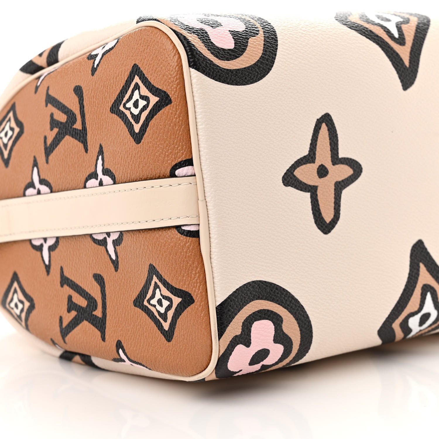 Louis Vuitton Monogram Giant Wild At Heart Speedy Bandouliere 25 Creme 8 of 9