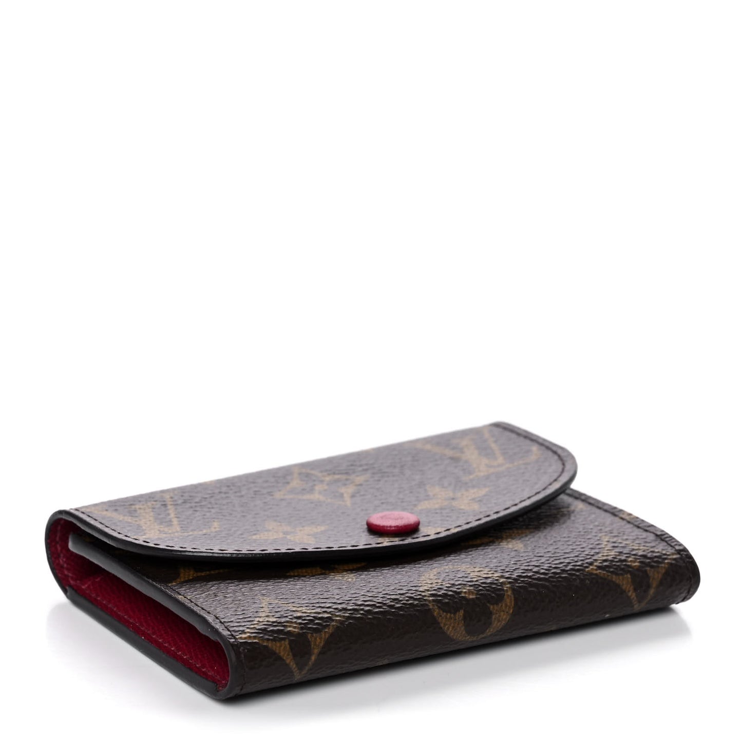 Monogram Rosalie Coin Purse Fuchsia