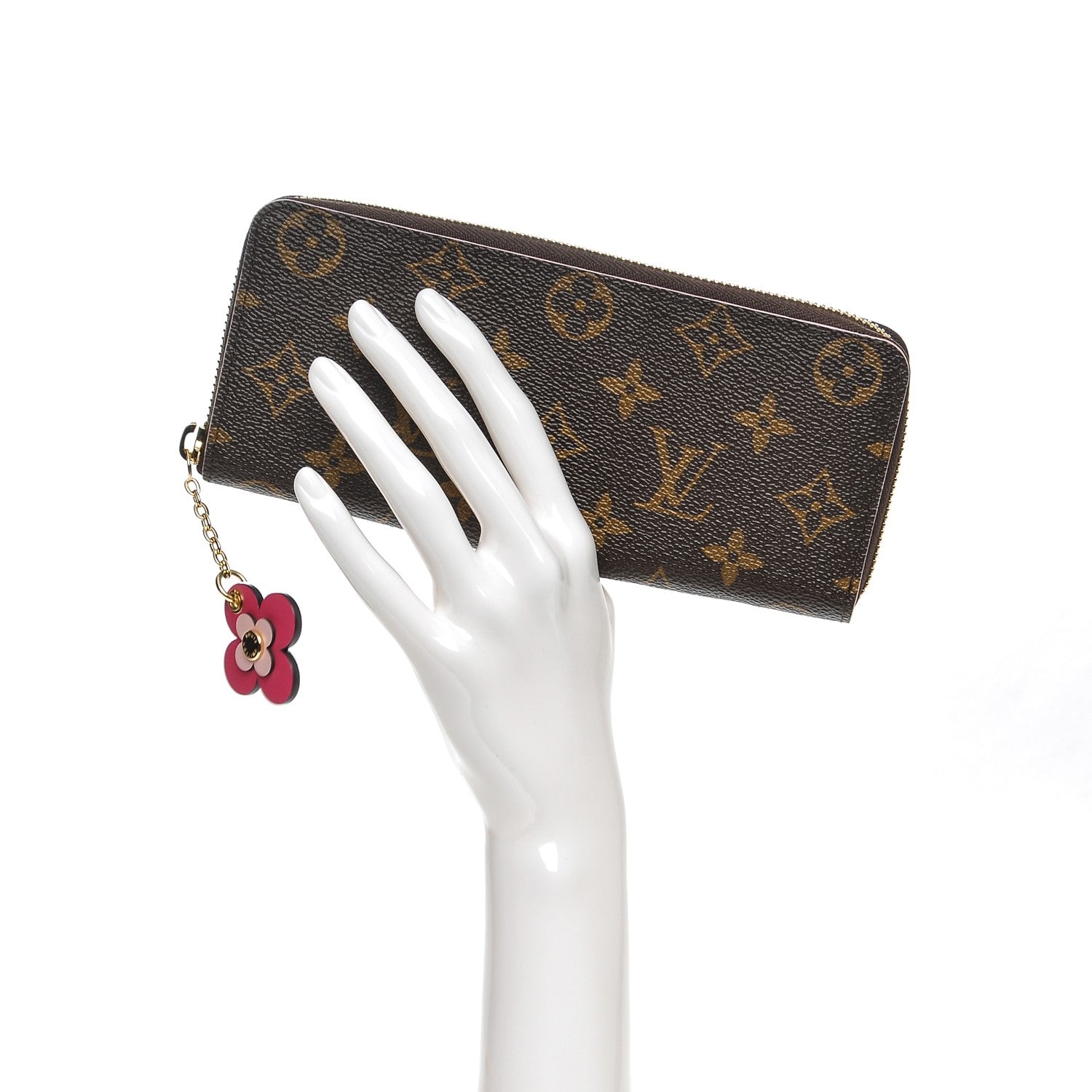 Louis Vuitton Monogram Blooming Flowers Clemence Wallet 2 of 8