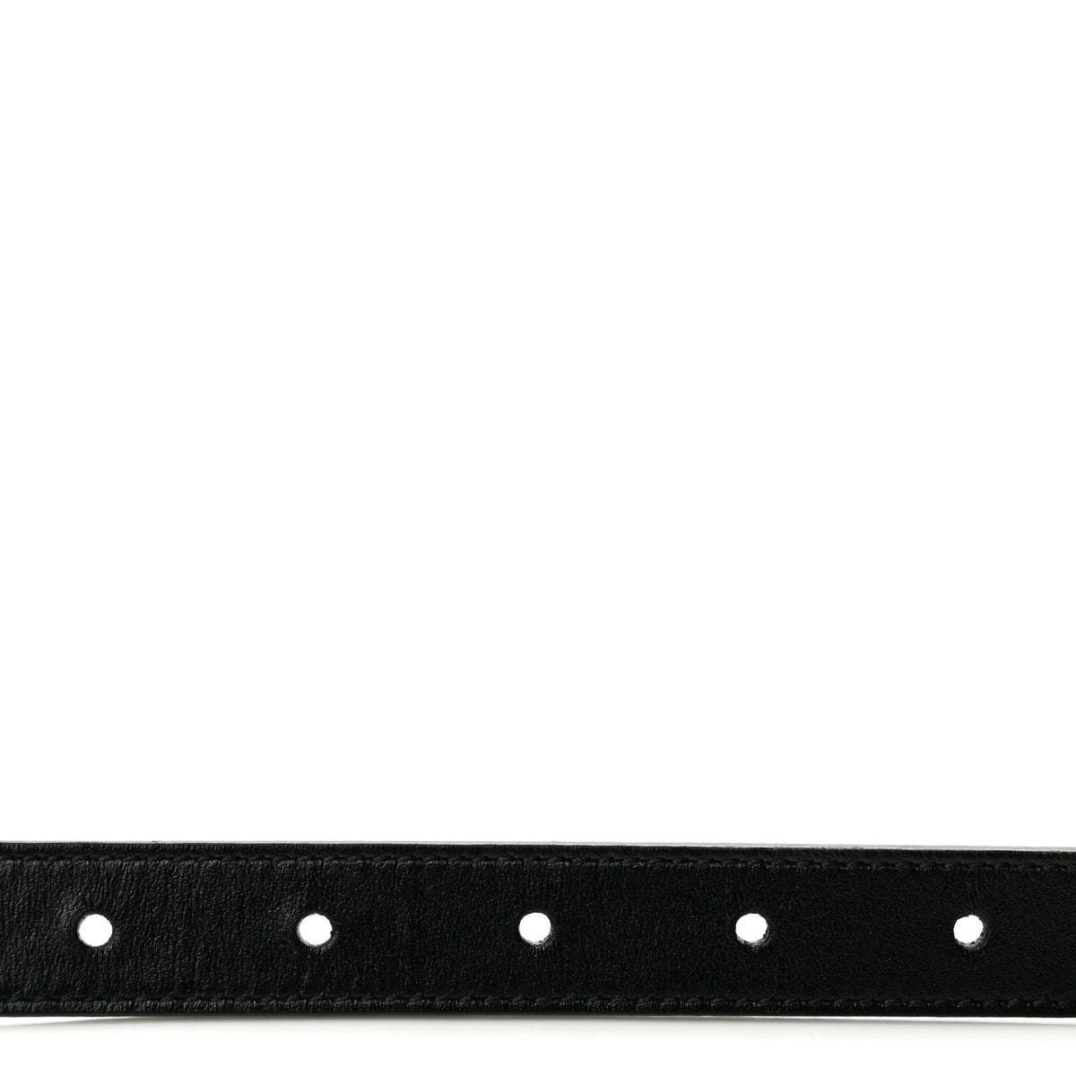 Calfskin Double G 20mm Belt 80 32 Black