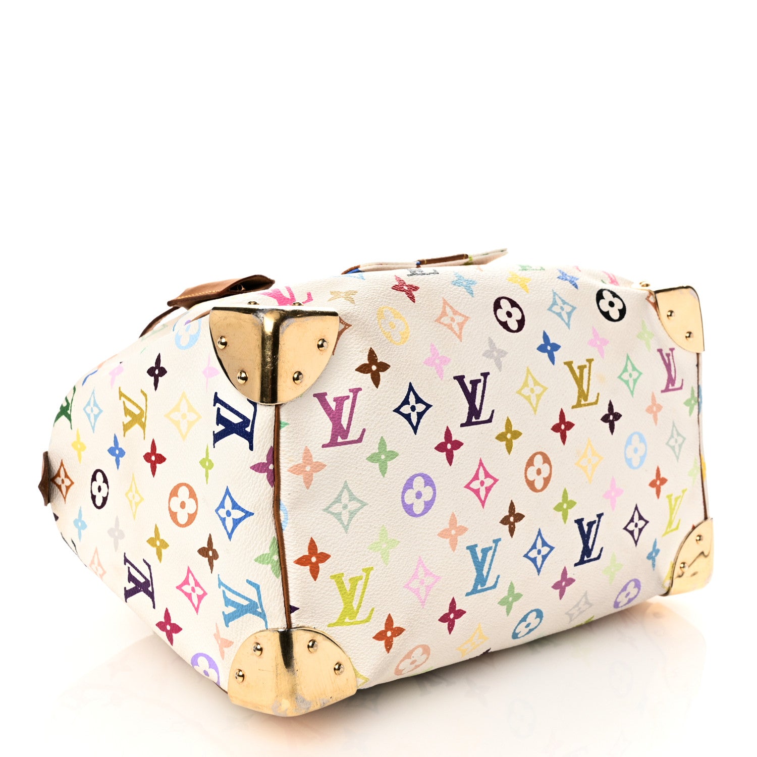 Louis Vuitton Monogram Multicolor Speedy 30 White 4 of 13