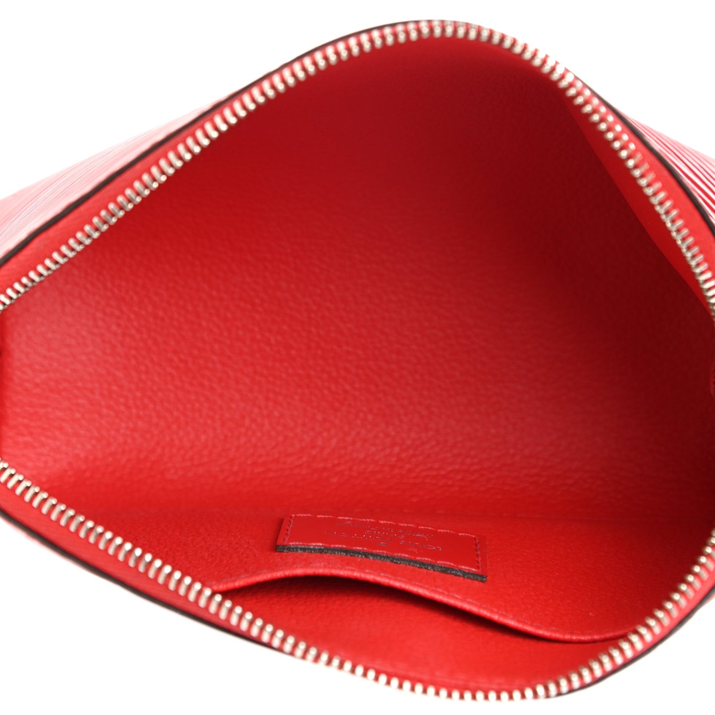 Epi Cosmetic Pouch Coquelicot